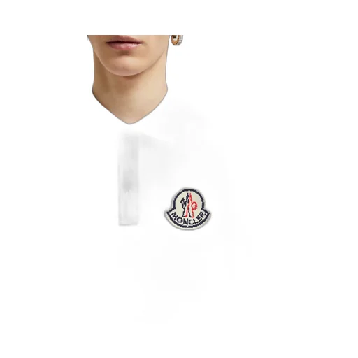 Logo Patch Polo Shirt