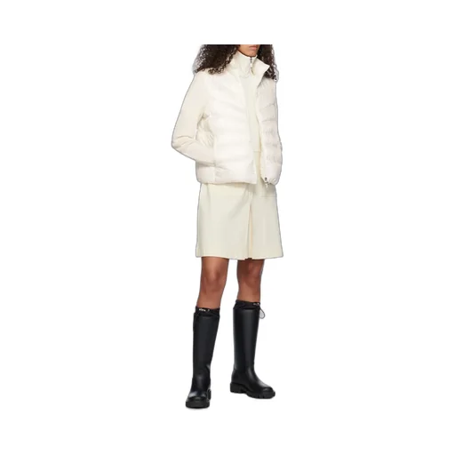 Panelled Zip-Up Padded Jacket