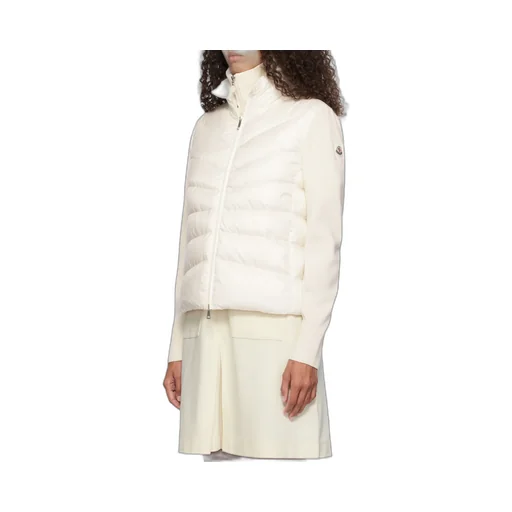 Panelled Zip-Up Padded Jacket