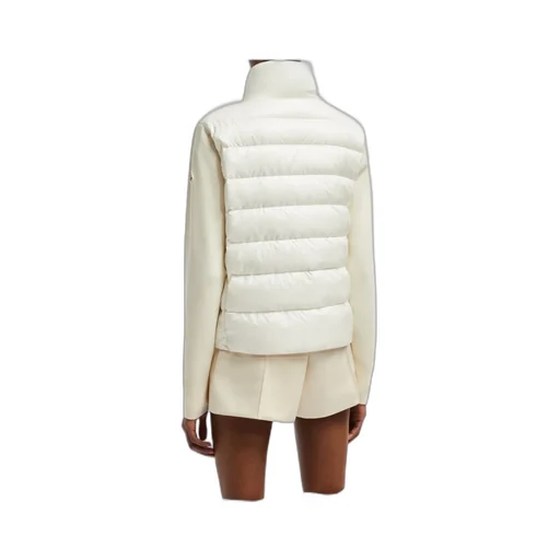 Panelled Zip-Up Padded Jacket