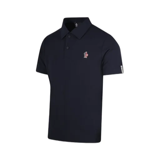 Logo Patch Polo Shirt