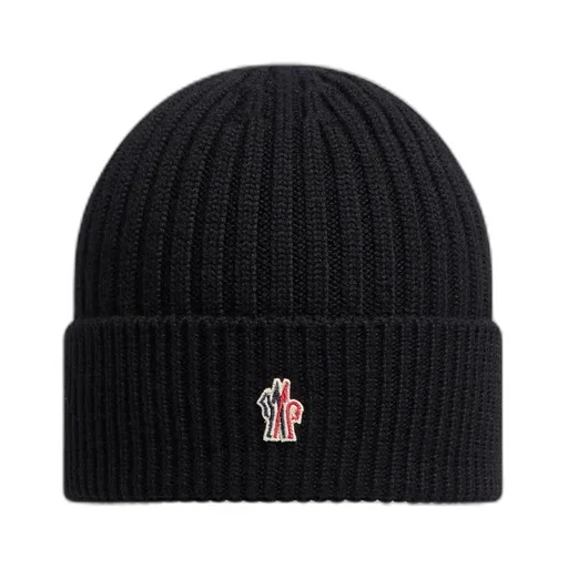 Logo Embroidered Knit Beanie