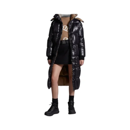Parnaiba Hooded Long Down Jacket