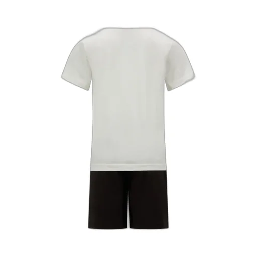 Handwritten Printed Logo Cotton Jersey Set