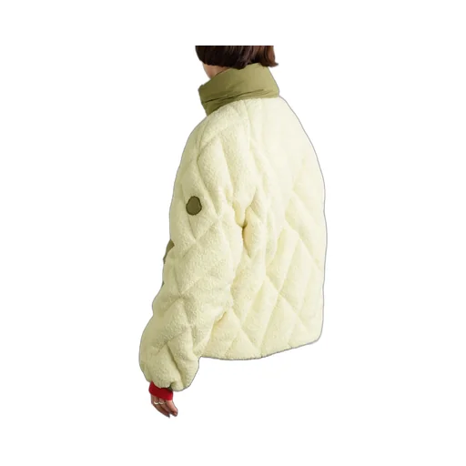 Jonquille Fleece Quilted Down Jacket
