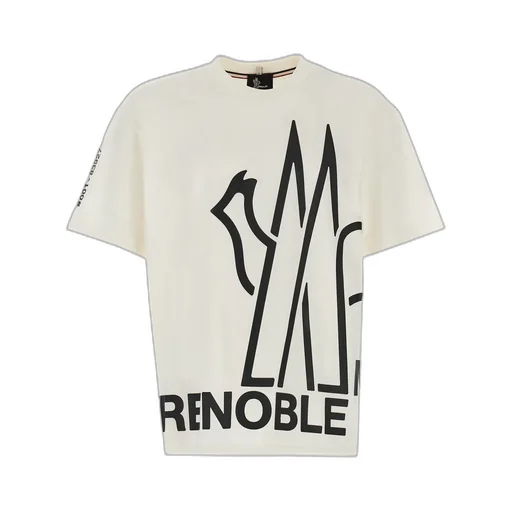 Grenoble Logo Printed Crewneck T-Shirt