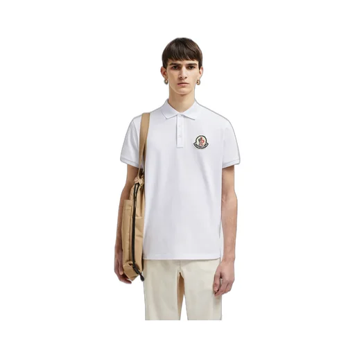 Logo Patch Polo Shirt