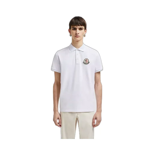Logo Patch Polo Shirt