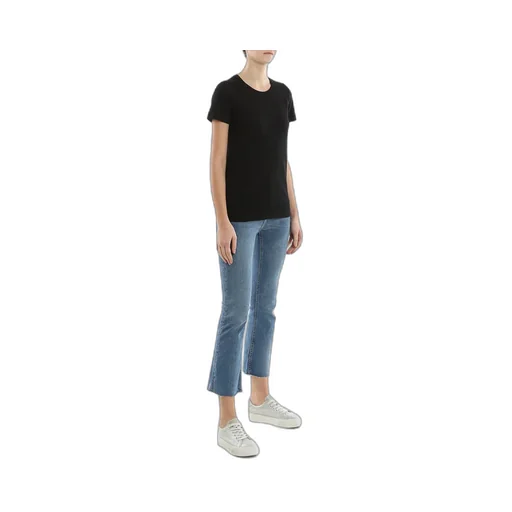 T-Shirt With Round Neck And Short Sleeves