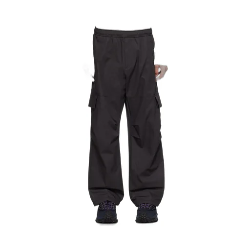 Logo Patch Cargo Pants