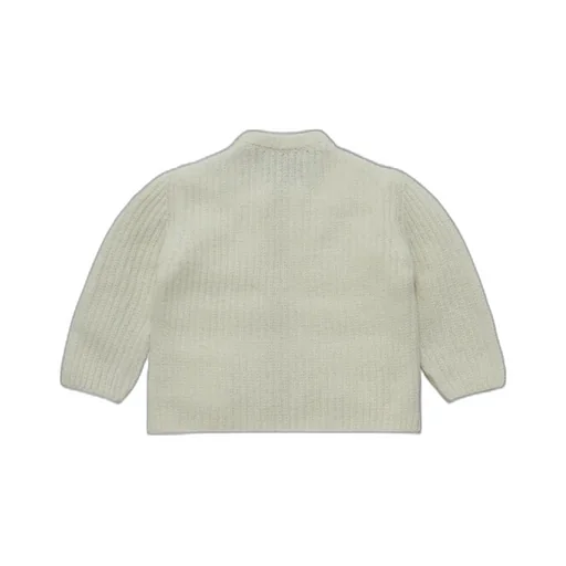 Padded Wool Cardigan