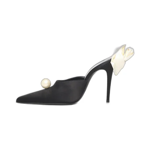 Pearl-Embellished Sandals