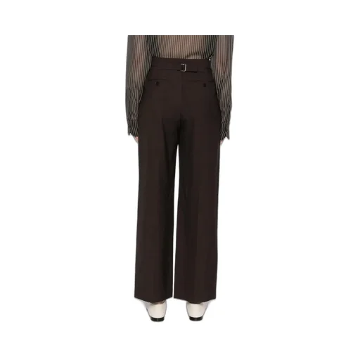 Straight-Leg Casual Pants