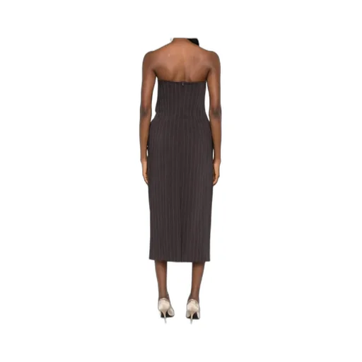 Strapless Draped Dress