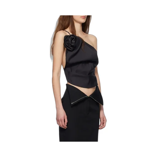 One Shoulder Draped Top