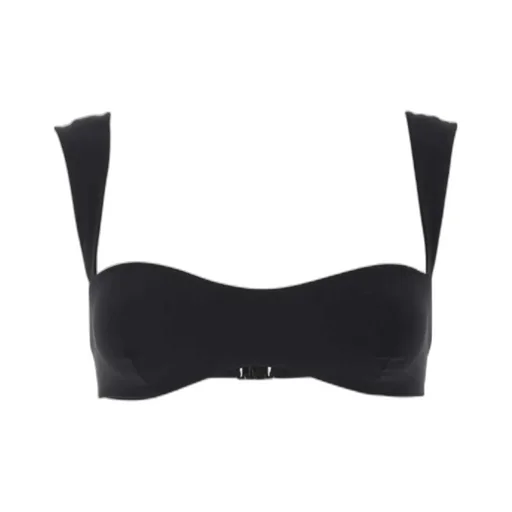 Retro Bustier Bikini Top