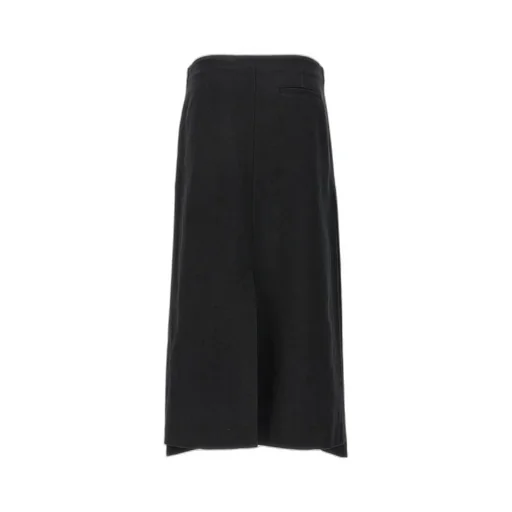 Atri Buttoned Midi Skirt