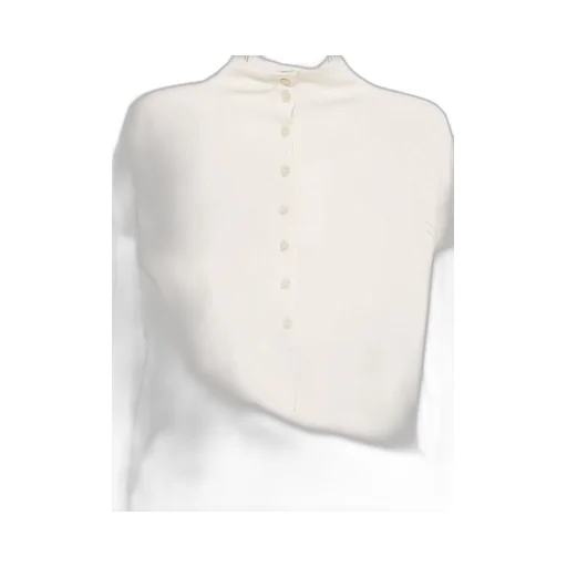 Knot-Detail Polo Shirt