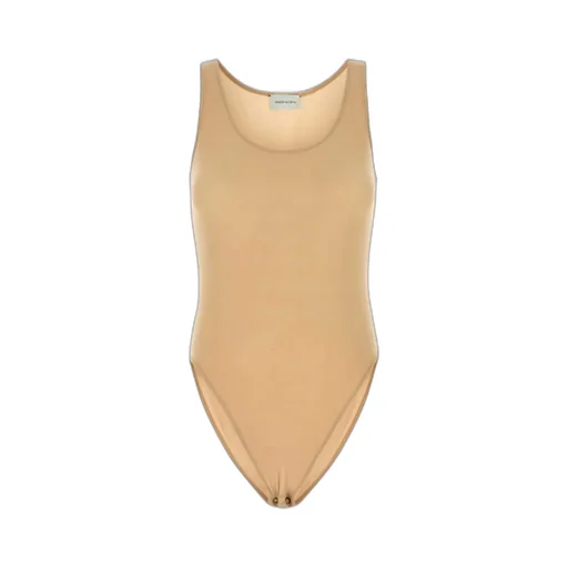 Mesh Scalloped Bodysuit