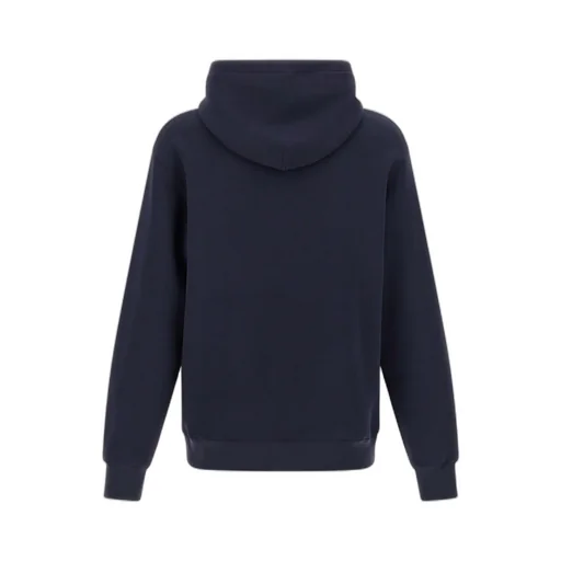 Logo-Embroidered Kangaroo-Pocket Hoodie