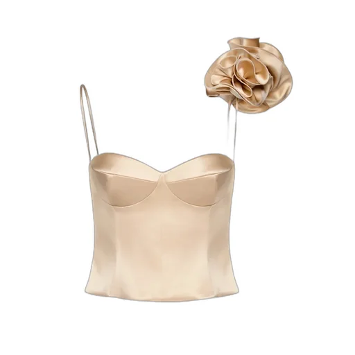Flower Appliqué Tank Top
