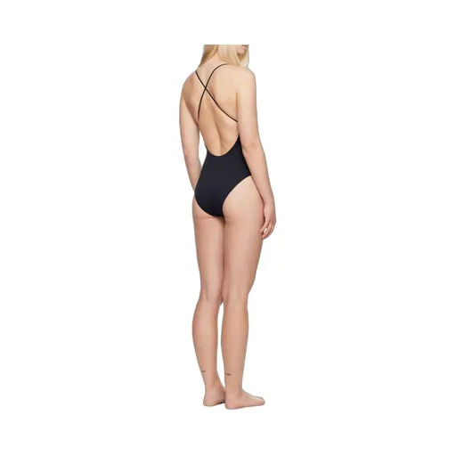Stretch Plain Weave One-Piece Swimming Suit