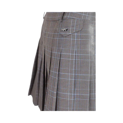 Pleated Mini Skirt