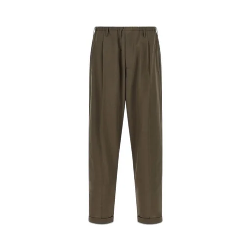Elastic Waist Casual Pants