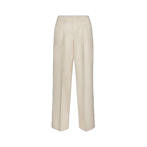 Silk Wide-Leg Pants