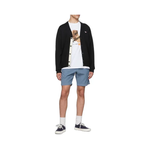 Button-Up Wool Cardigan