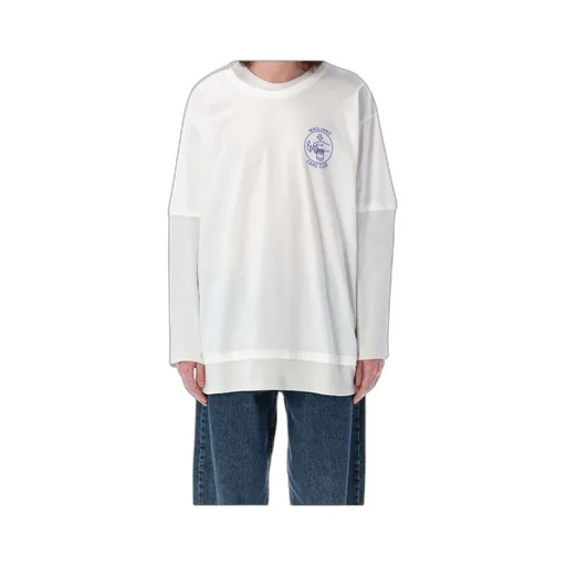 Double-Layer Long-Sleeved T-Shirt