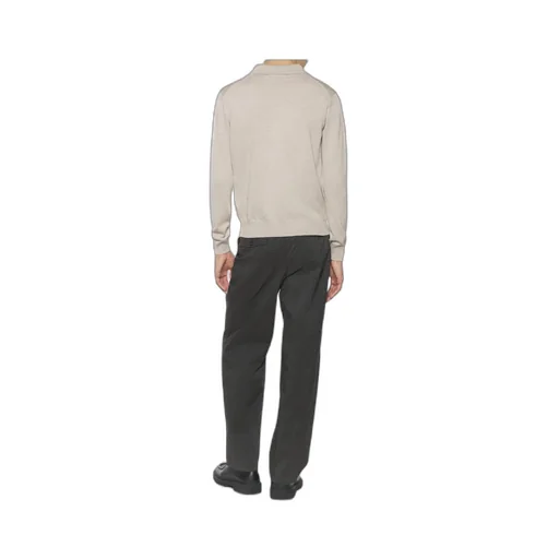 Bold Fox Head Patch Polo Jumper