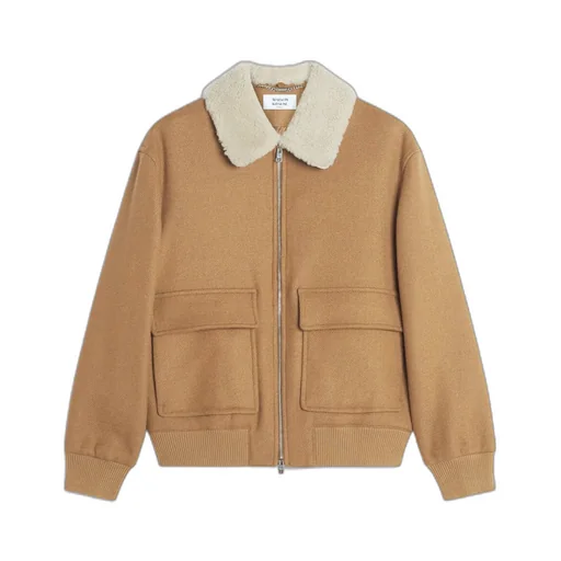Shearling Collar Jacket