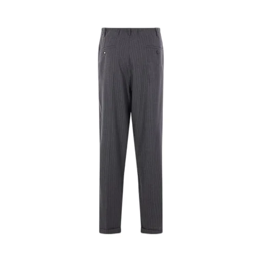 Pinstripe Pleated Pants