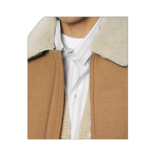 Shearling Collar Jacket