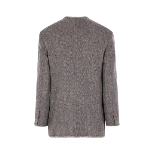 Herringbone Single Breasted Jacket