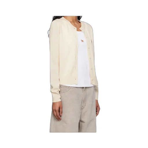 Double Fox Head Patch Cardigan