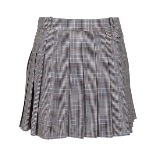 Pleated Mini Skirt