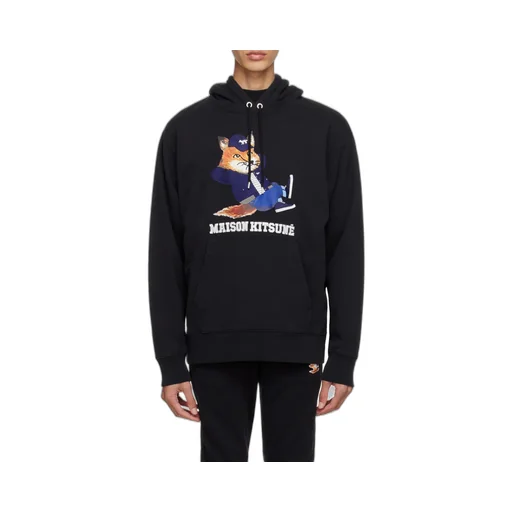 Graphic-Print Hoodie