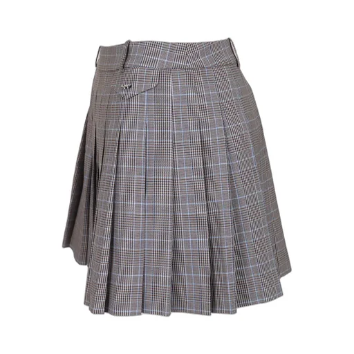 Pleated Mini Skirt