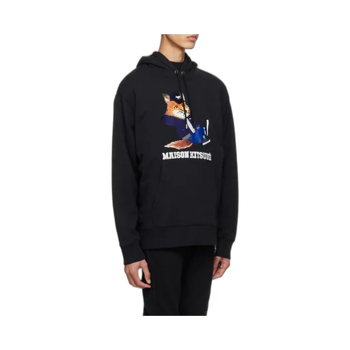 Graphic-Print Hoodie