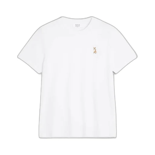 Standing Fox Embroidered T-Shirt