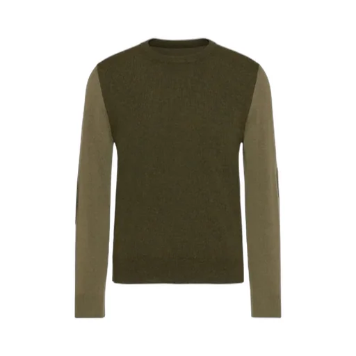 Two-Tone Knitted Jumper