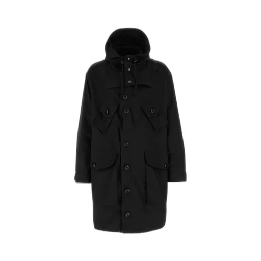 Long Sleeved Hooded Coat