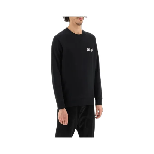 Fox Patches Crewneck Sweatshirt
