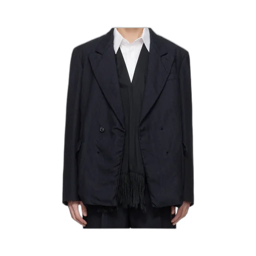 Long-Sleeved Suit Jacket