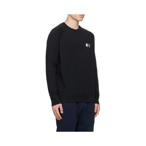 Fox Patches Crewneck Sweatshirt