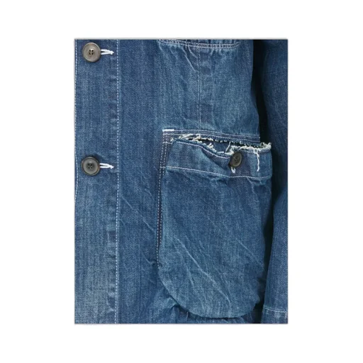 Frayed Denim Jacket