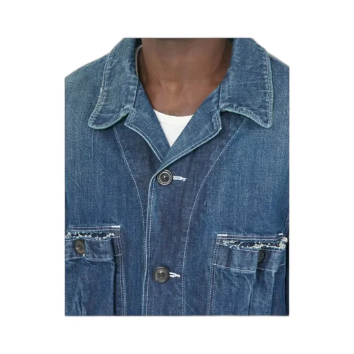 Frayed Denim Jacket