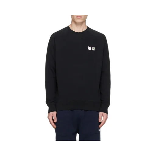 Fox Patches Crewneck Sweatshirt